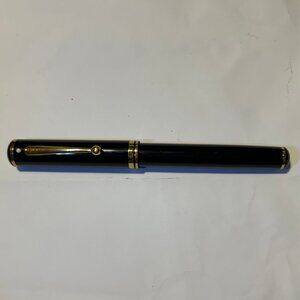 Womens Men Vintage Sheaffers Connaisseur 18K Gold 750 Nib Big Fountain Pen